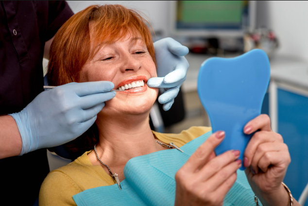 Woman At The Dental Office | Dentist Monroe MI